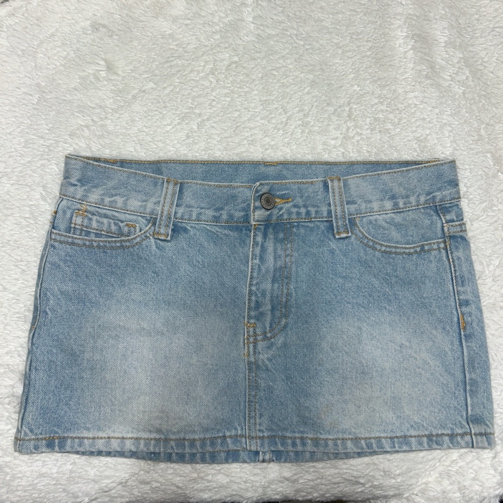 Brandy Melville denim Mini Skirt
